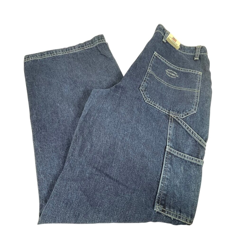Ralph Lauren Dark Blue Wide Leg Jeans